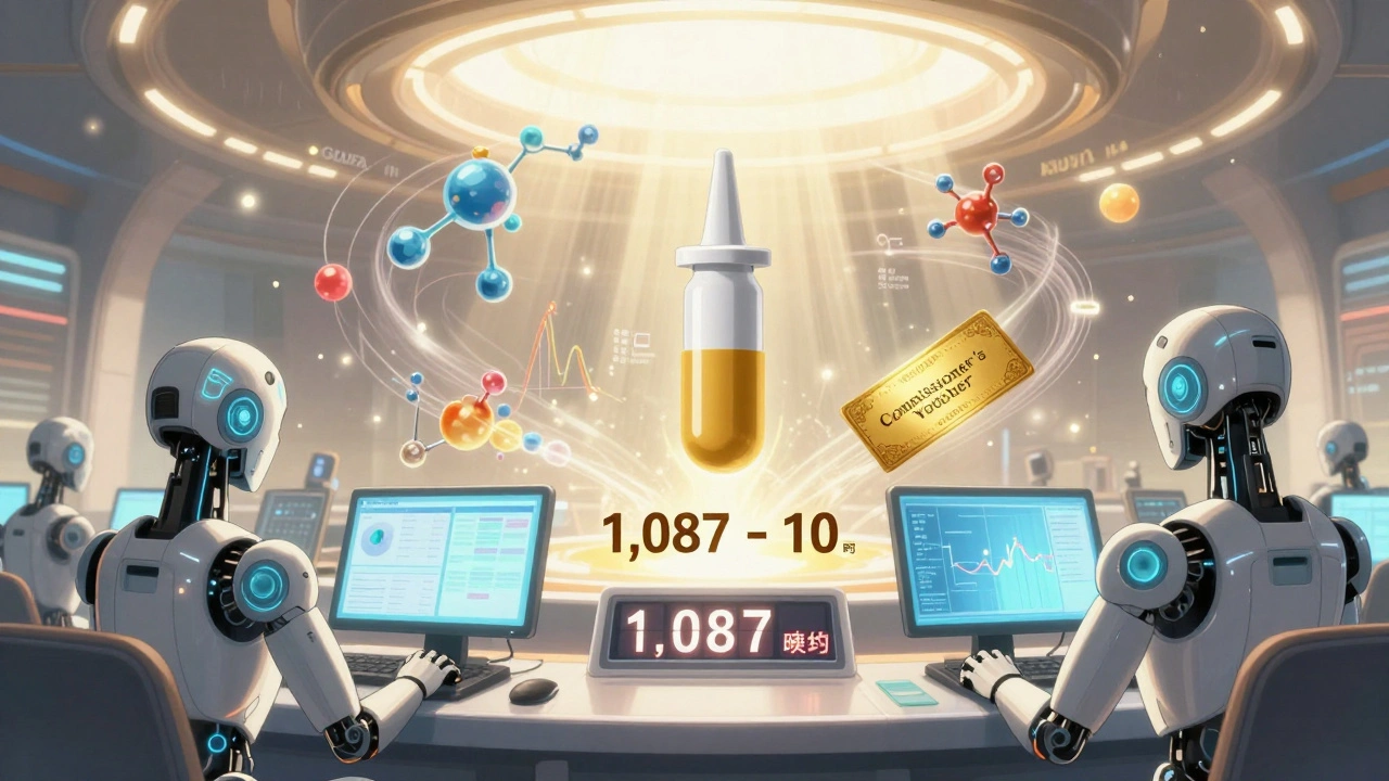 AI android reviewers accelerating generic drug approval from years to just 10 days.