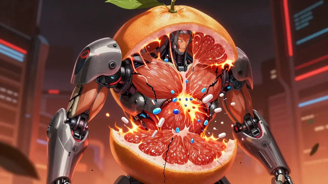 Grapefruit Juice and Simvastatin: What You Need to Know About Myopathy and Toxicity Risk