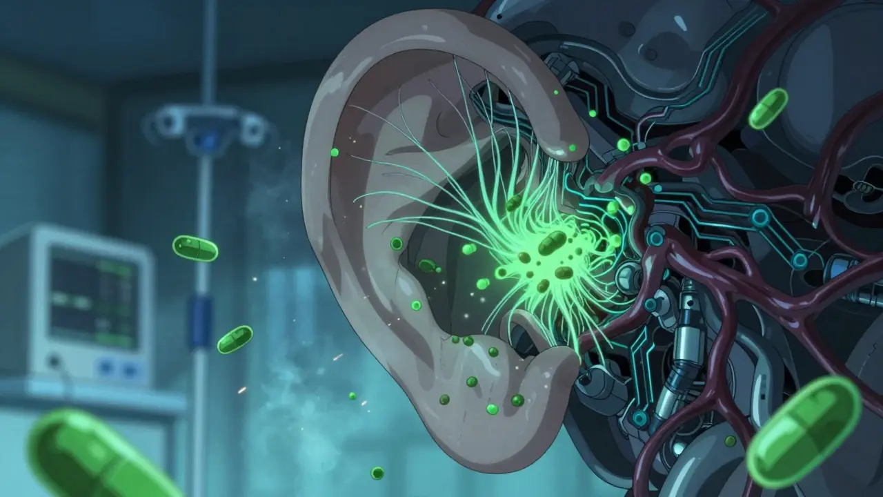 Aminoglycoside Ototoxicity: How Antibiotics Cause Permanent Hearing and Balance Damage