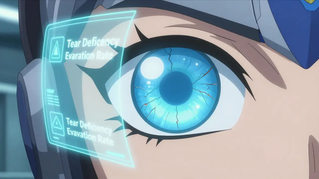 Dry Eye Syndrome: Tear Deficiency, Evaporative Causes, and Artificial Tears Guide